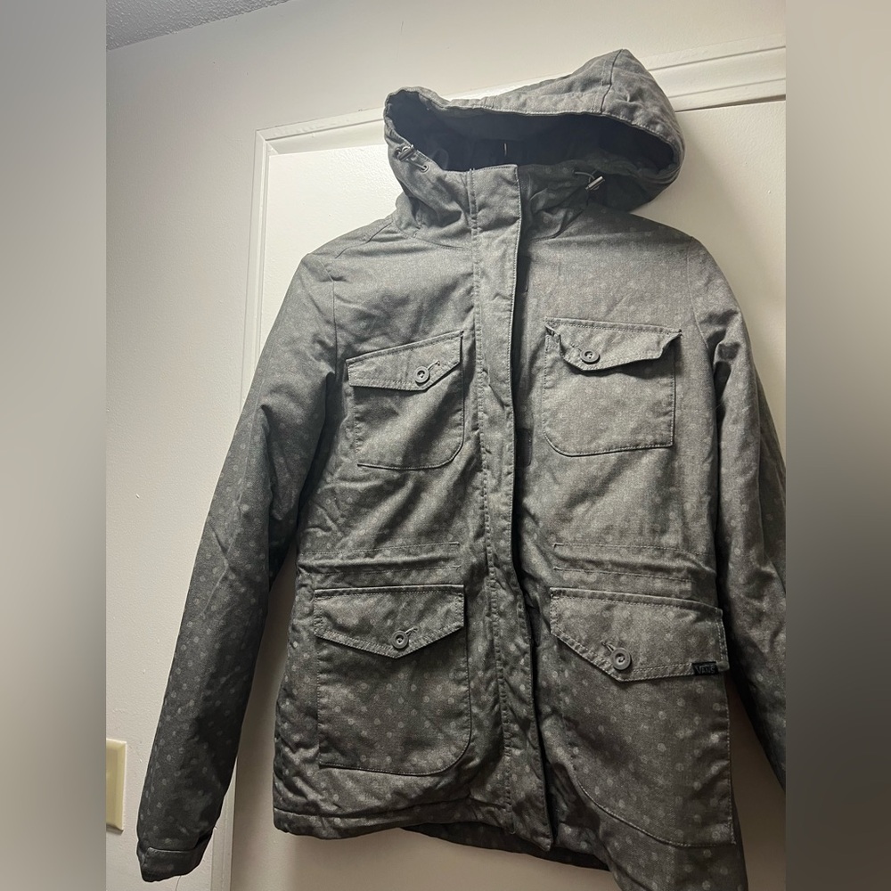 Grey Women’s Vans winter Jacket Size L